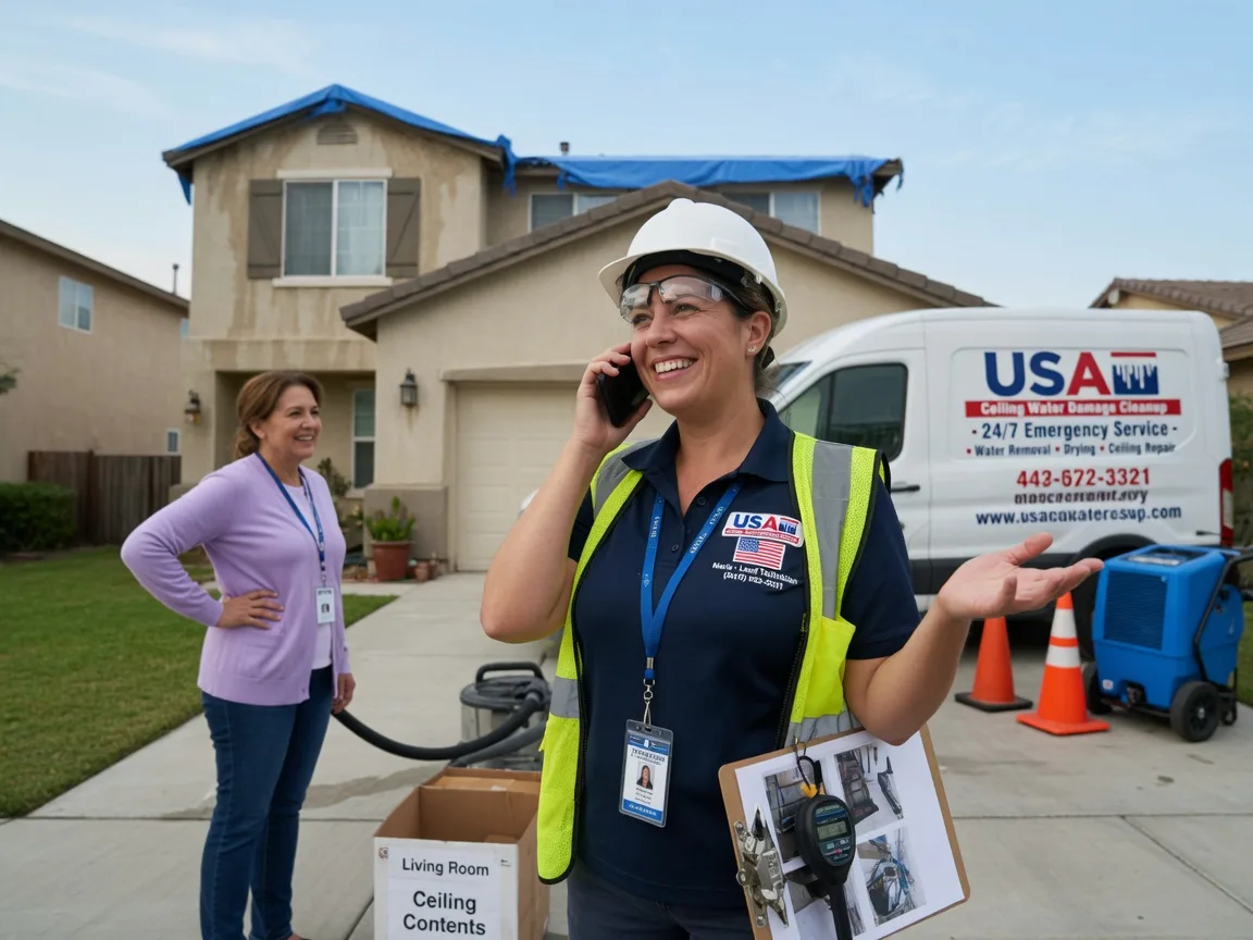 Ceiling Water Damage Restoration Lefor, ND FAQs